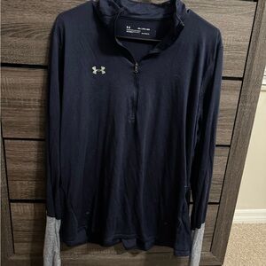 Under Armour Dark Blue Quarter-Zip Jacket
